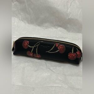 Coach Pencil Case with Cherry Print CDC00 NWT